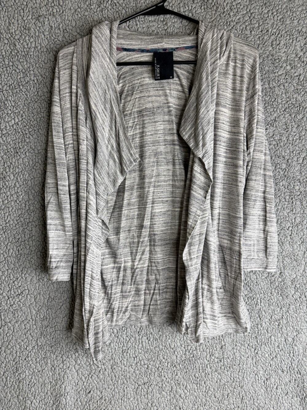 Dolan Anthropologie cardigan Medium open front draped hooded with pockets